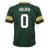 Matthew Golden Green Bay Packers Nike Youth Team Game Jersey - Green - Detail View