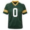 Matthew Golden Green Bay Packers Nike Youth Team Game Jersey - Green - Side View