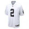 Ashton Jeanty Las Vegas Raiders Nike Game Jersey - White - Side View