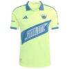 Charlotte FC adidas 2025 Third Authentic Jersey - Yellow - Detail View