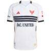 D.C. United adidas 2025 Third Authentic Jersey - White - Detail View