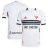 D.C. United adidas 2025 Third Authentic Jersey - White - Side View