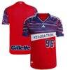 New England Revolution adidas 2025 Third Authentic Jersey - Red - Front View