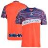 New England Revolution adidas 2025 Third Replica Jersey - Red - Front View