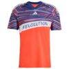 New England Revolution adidas 2025 Third Replica Jersey - Red - Side View