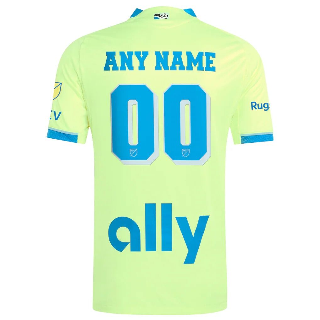 Charlotte FC adidas 2025 Third Authentic Custom Jersey