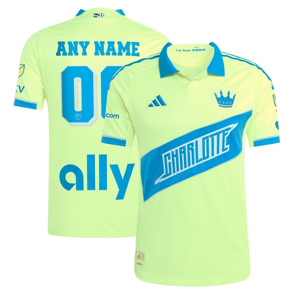 Charlotte FC adidas 2025 Third Authentic Custom Jersey