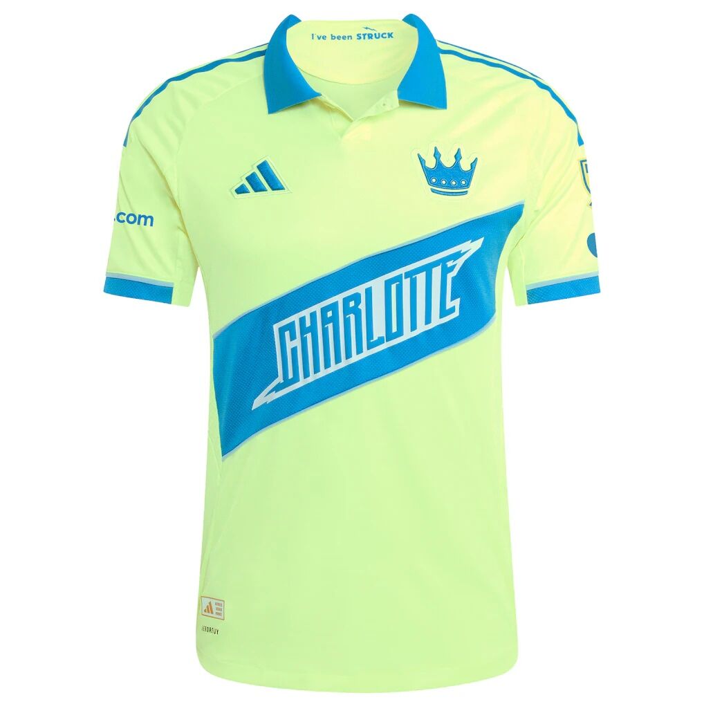 Charlotte FC adidas 2025 Third Authentic Custom Jersey