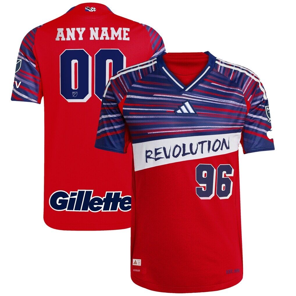 New England Revolution adidas 2025 Third Authentic Custom Jersey