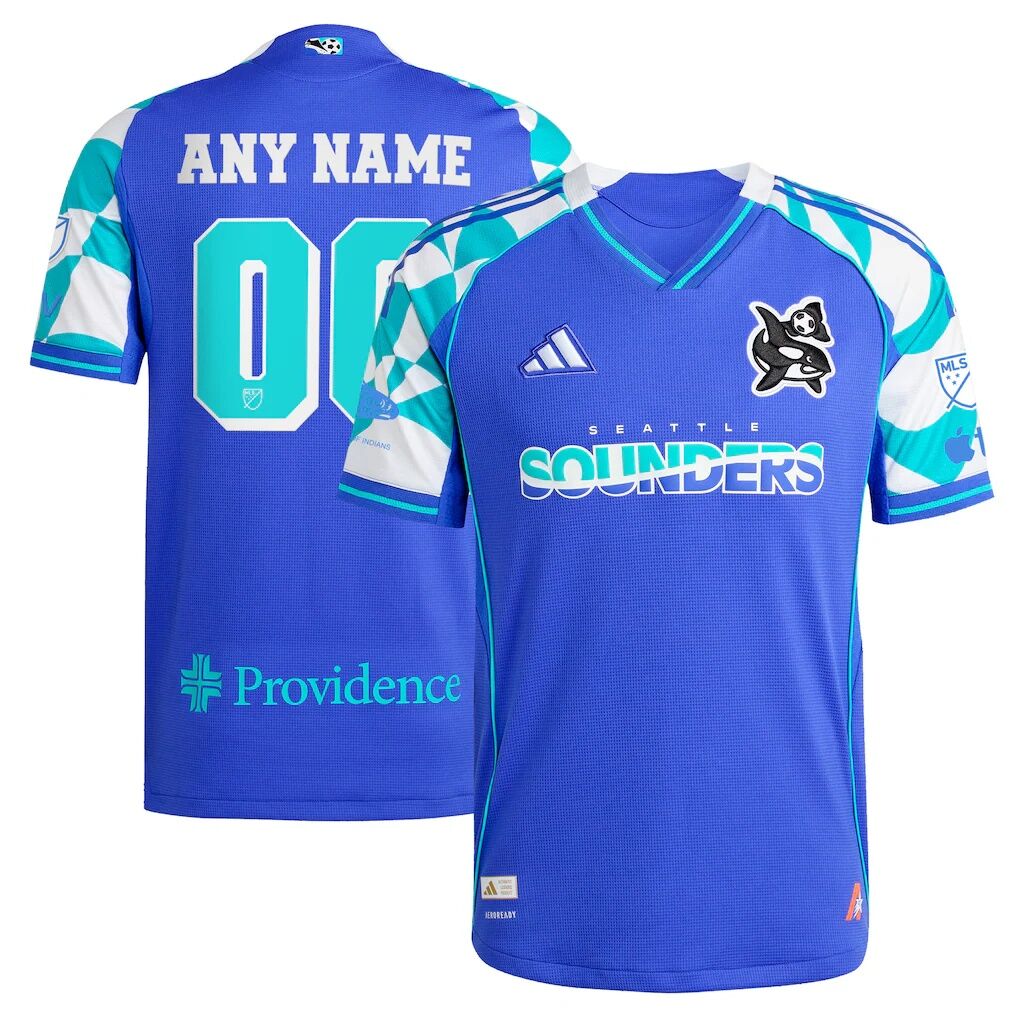 Seattle Sounders FC adidas 2025 Third Authentic Custom Jersey
