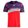 New England Revolution adidas 2025 Third Replica Custom Jersey - Red - Side View