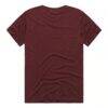 Real Salt Lake Homage Unisex MLS x Ted Lasso Believe Graphic Tri-Blend T-Shirt - Red - Detail View