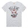 D.C. United Homage Unisex MLS x Ted Lasso Believe Graphic Tri-Blend T-Shirt - - Side View
