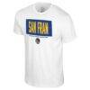 Golden State Warriors Stadium Essentials Crossbar T-Shirt - White - Side View