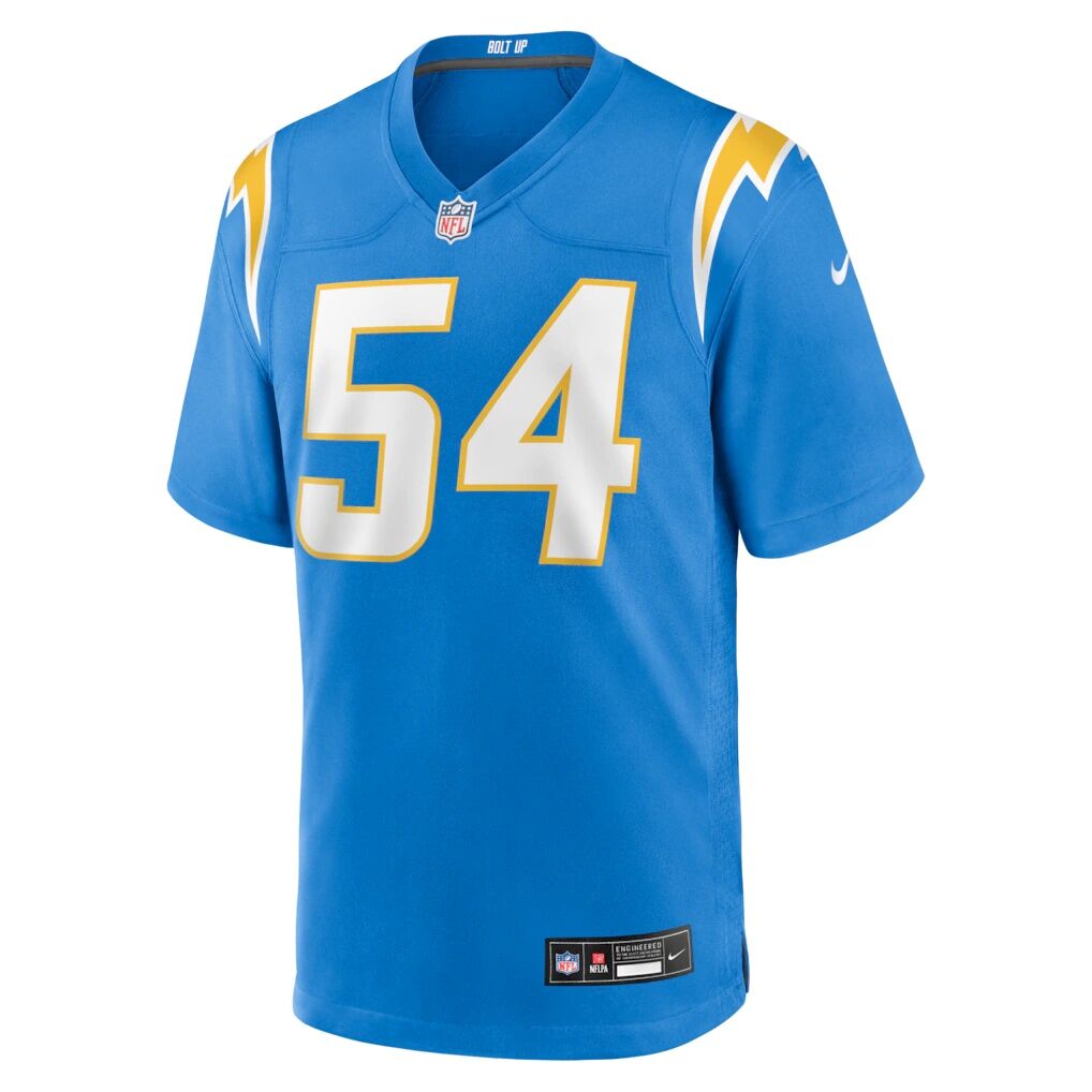 Kyle Kennard Los Angeles Chargers Nike Team Game Jersey -  Powder Blue