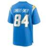 KeAndre Lambert-Smith Los Angeles Chargers Nike Team Game Jersey - - Detail View