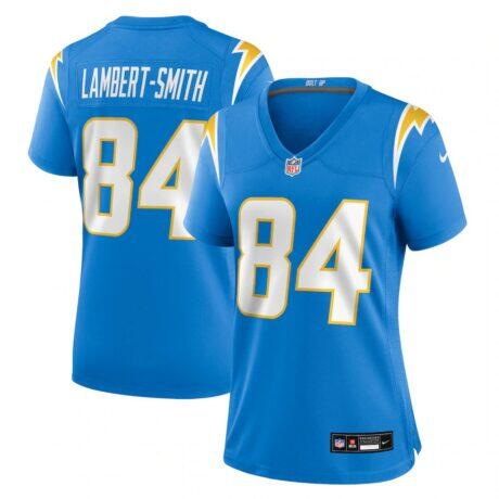 KeAndre Lambert-Smith Los Angeles Chargers Nike Women's Team Game Jersey - - Front View