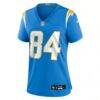 KeAndre Lambert-Smith Los Angeles Chargers Nike Women's Team Game Jersey - - Side View