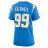 Jamaree Caldwell Los Angeles Chargers Nike Women's Team Game Jersey - - Detail View