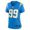 Jamaree Caldwell Los Angeles Chargers Nike Women's Team Game Jersey - - Side View