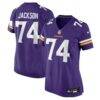 Donovan Jackson Minnesota Vikings Nike Women's Team Game Jersey - Purple - Front View