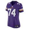 Donovan Jackson Minnesota Vikings Nike Women's Team Game Jersey - Purple - Side View