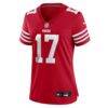 Jordan Watkins San Francisco 49ers Nike Women's Team Game Jersey - - Side View
