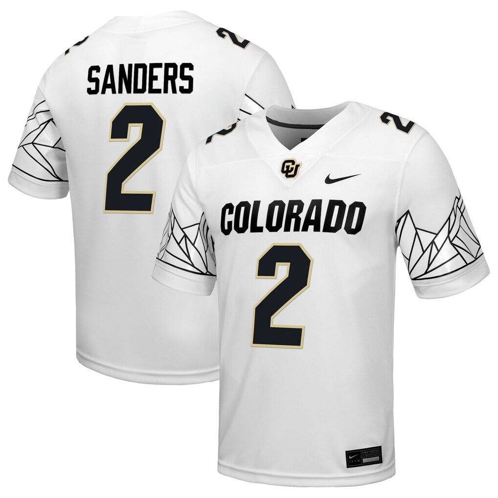 Shedeur Sanders Colorado Buffaloes Nike Alumni Game Jersey