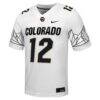 Travis Hunter Colorado Buffaloes Nike Alumni Game Jersey - White - Side View