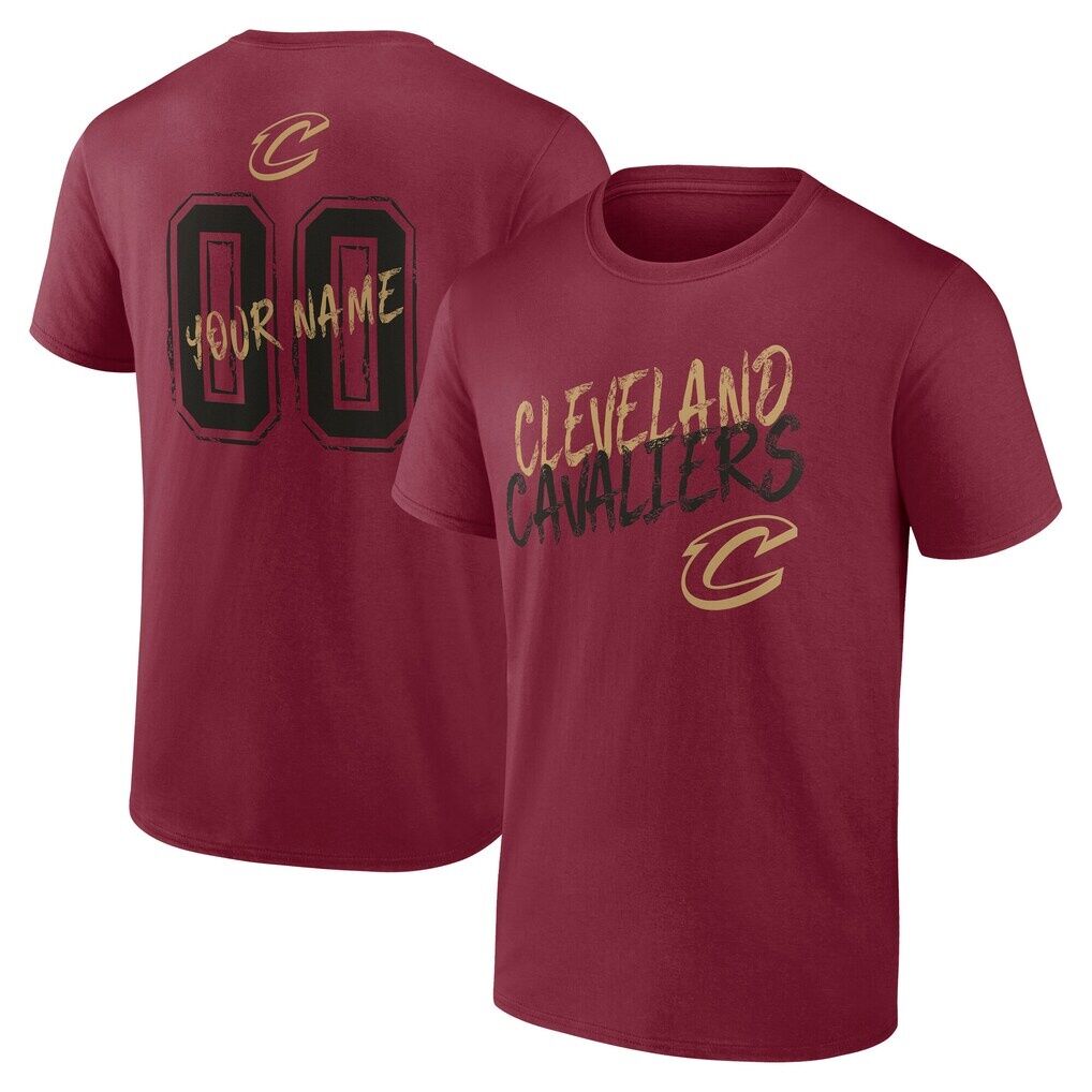 Cleveland Cavaliers Hustle Custom T-Shirt – Wine