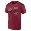 Cleveland Cavaliers Hustle Custom T-Shirt - - Side View