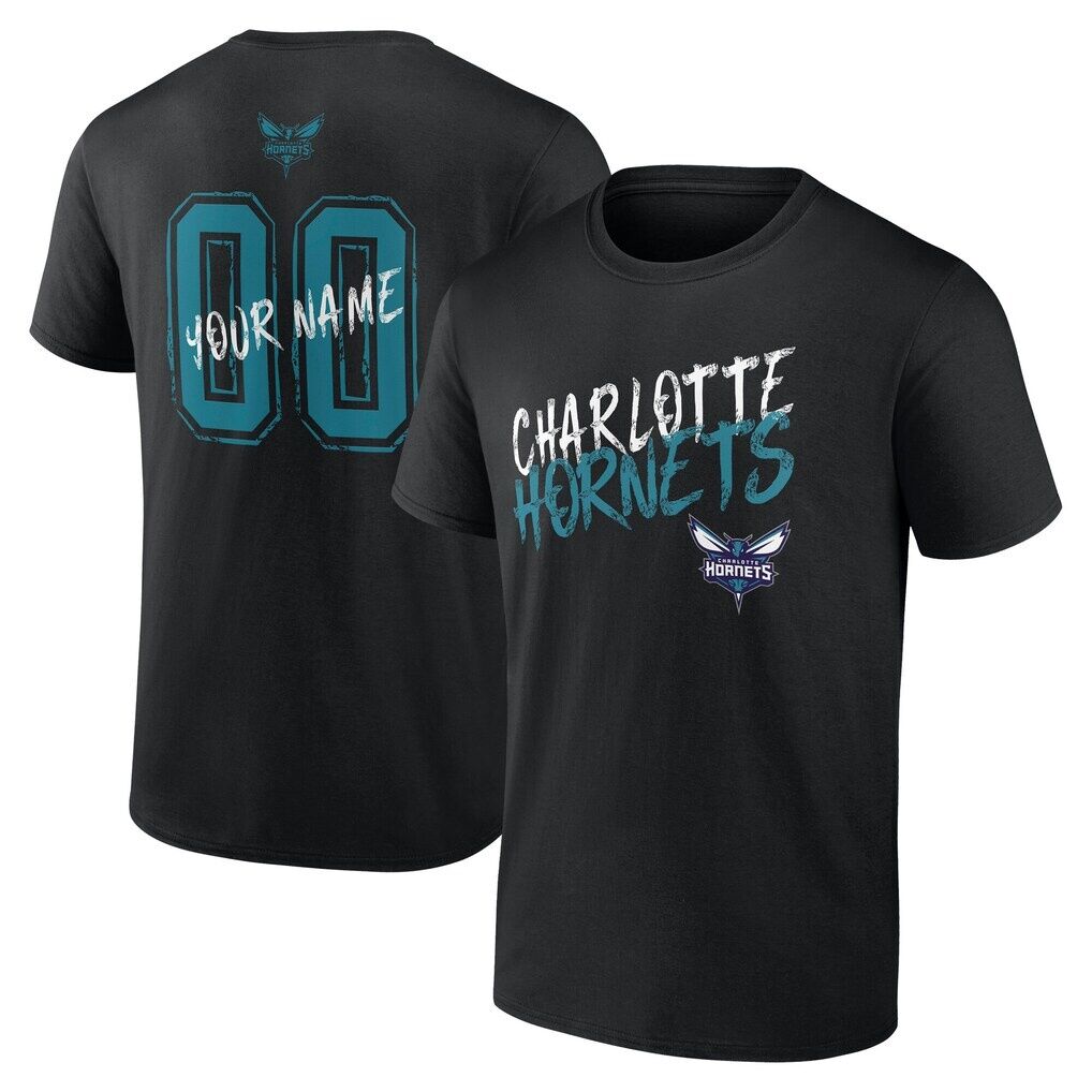 Charlotte Hornets Hustle Custom T-Shirt