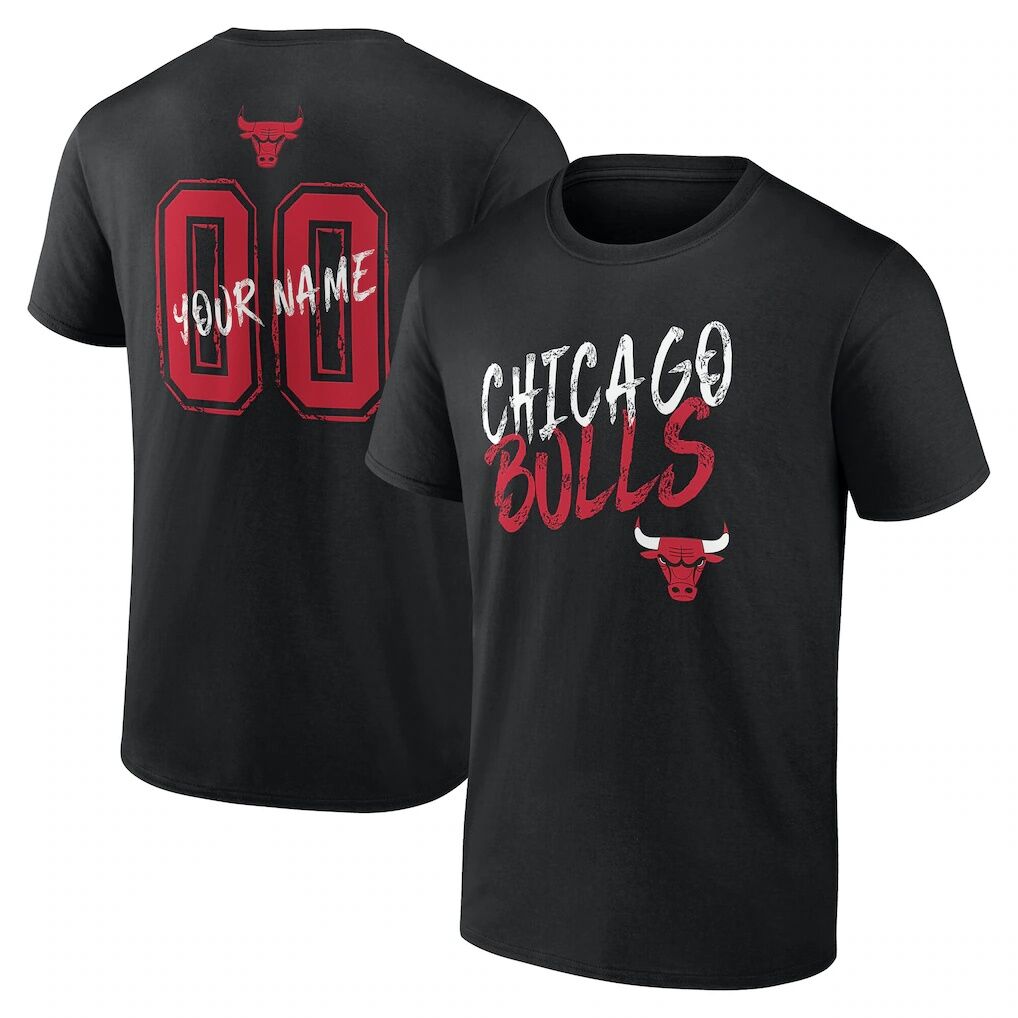 Chicago Bulls Hustle Custom T-Shirt