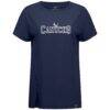 Vancouver Canucks Levelwear Women's Influx Journey T-Shirt - Navy - Side View