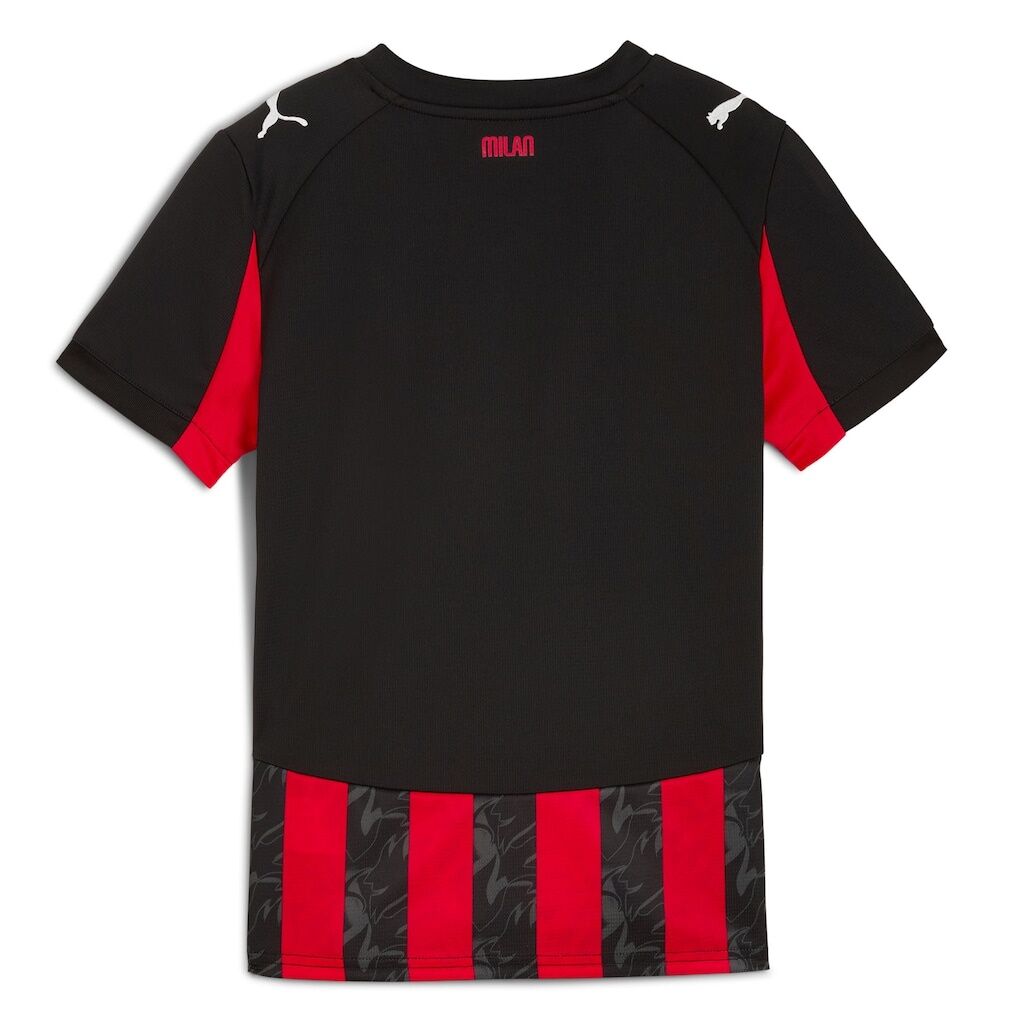 AC Milan Puma Youth 2025/26 Home Replica Jersey