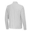 Toronto Blue Jays Antigua Step Up Quarter-Zip Pullover - Gray - Detail View