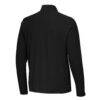 Baltimore Orioles Antigua Step Up Quarter-Zip Pullover - Black - Detail View