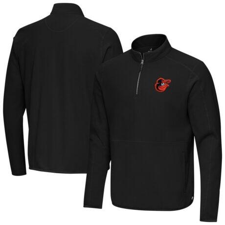Baltimore Orioles Antigua Step Up Quarter-Zip Pullover