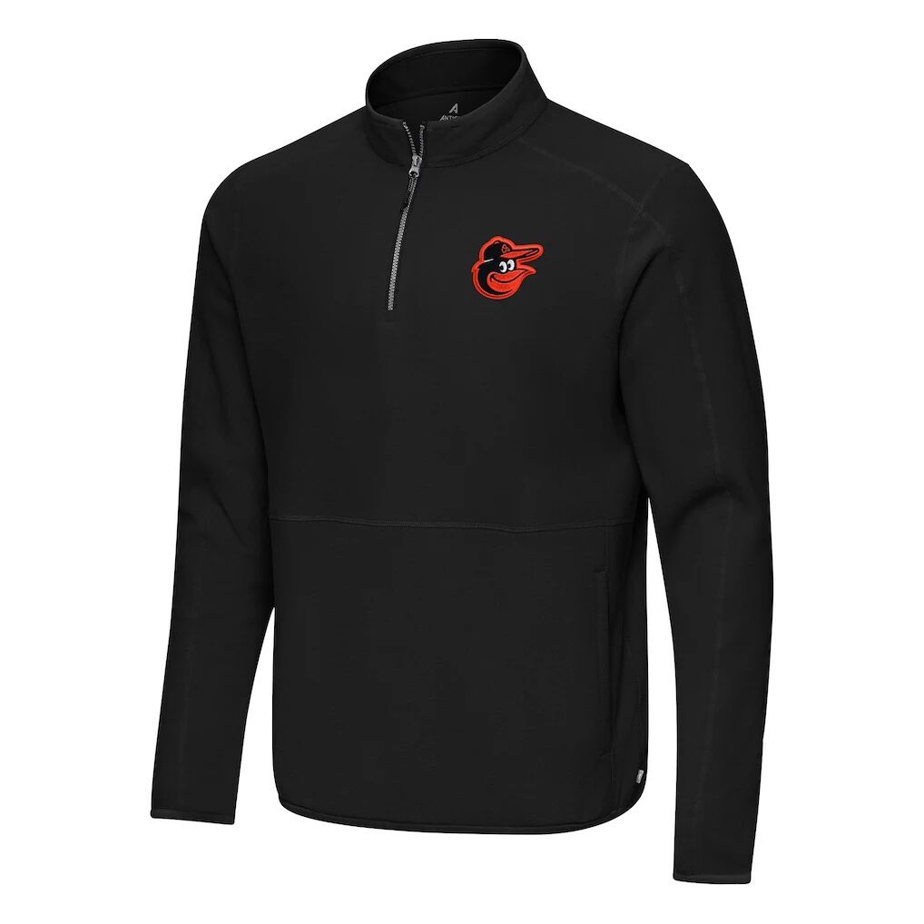 Baltimore Orioles Antigua Step Up Quarter-Zip Pullover