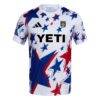 Austin FC adidas 2026 Americana Pre-Match Jersey - White - Side View