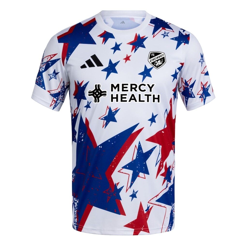 FC Cincinnati adidas 2026 Americana Pre-Match Jersey
