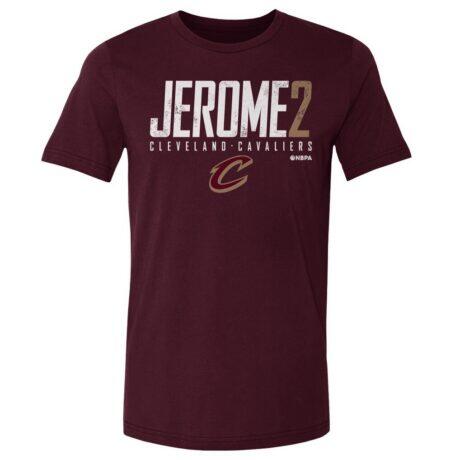 Ty Jerome Cleveland Cavaliers 500 Level Elite Player T-Shirt - - Front View