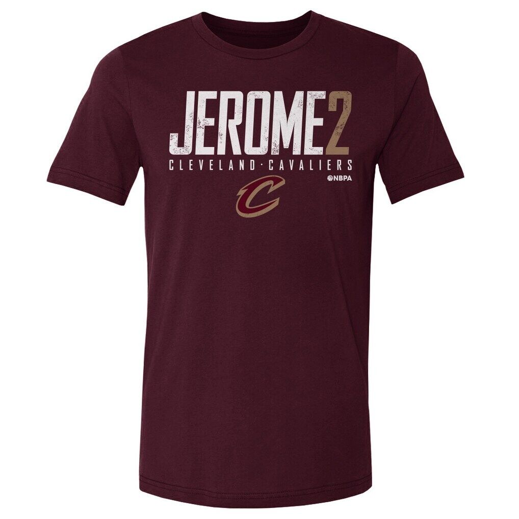 Ty Jerome Cleveland Cavaliers 500 Level Elite Player T-Shirt – Wine