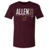 Jarrett Allen Cleveland Cavaliers 500 Level Elite Player T-Shirt - - Front View