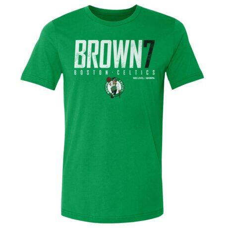 Jaylen Brown Boston Celtics 500 Level Elite Player T-Shirt - - Front View