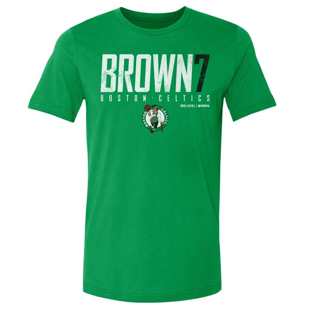 Jaylen Brown Boston Celtics 500 Level Elite Player T-Shirt – Kelly Green
