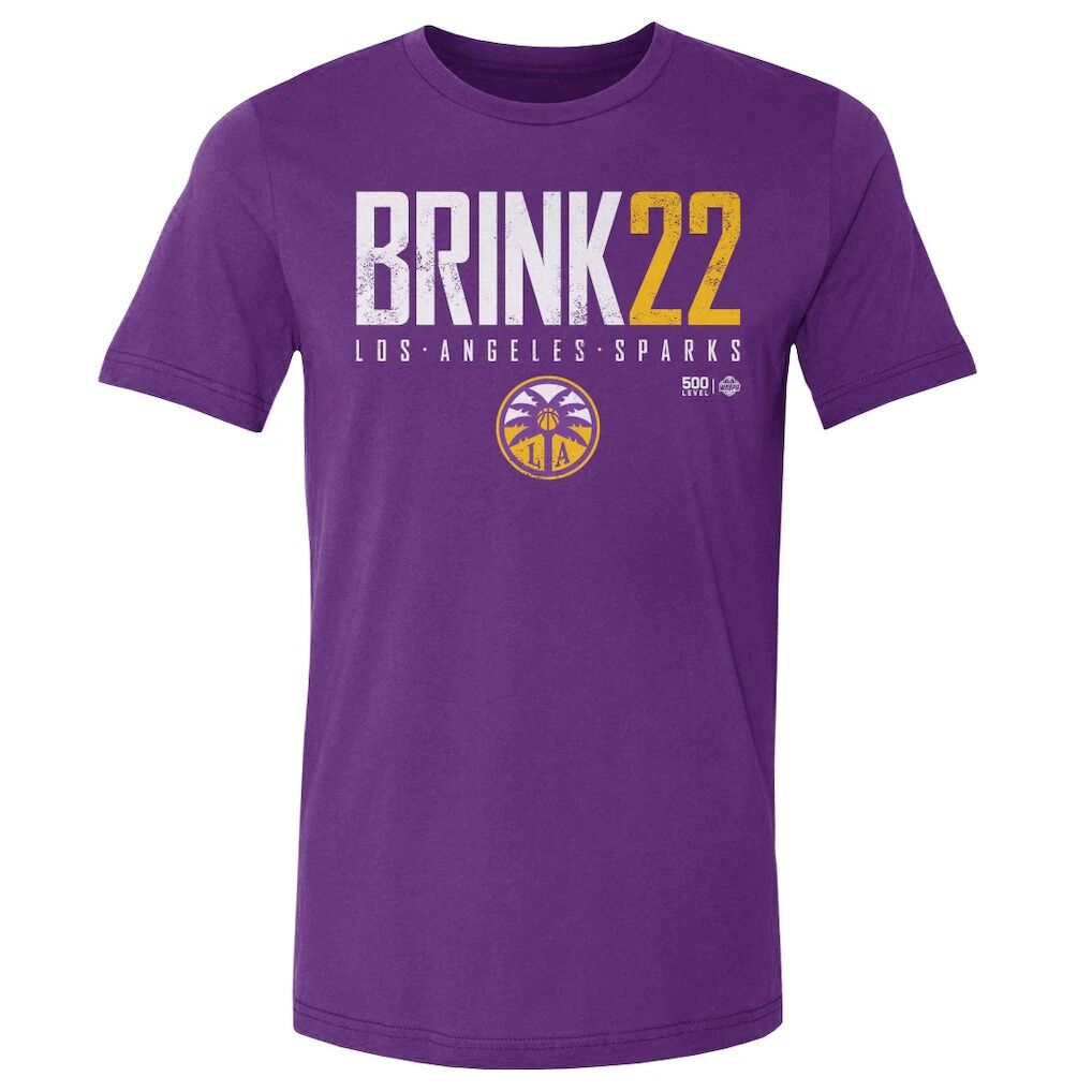 Cameron Brink Los Angeles Sparks 500 Level Elite Player T-Shirt