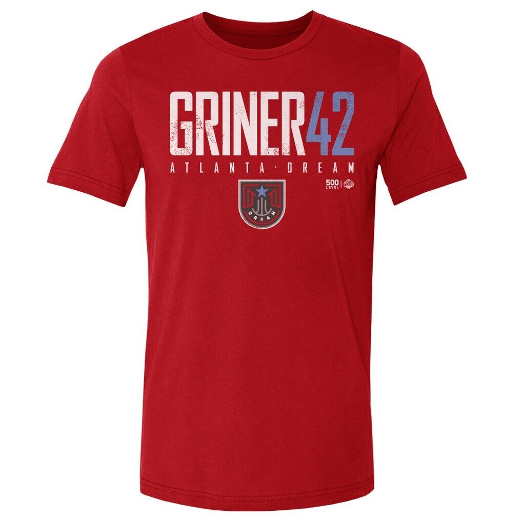 Brittney Griner Atlanta Dream 500 Level Elite Player T-Shirt