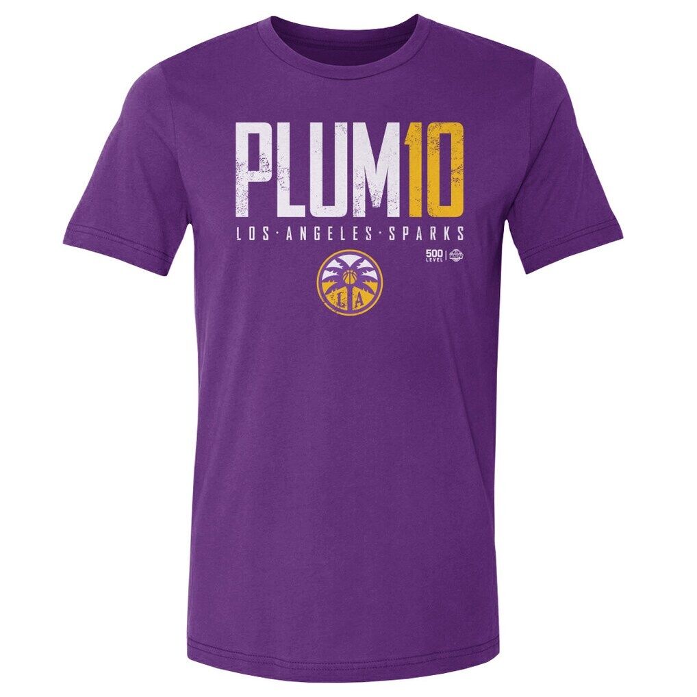 Kelsey Plum Los Angeles Sparks 500 Level Elite Player T-Shirt