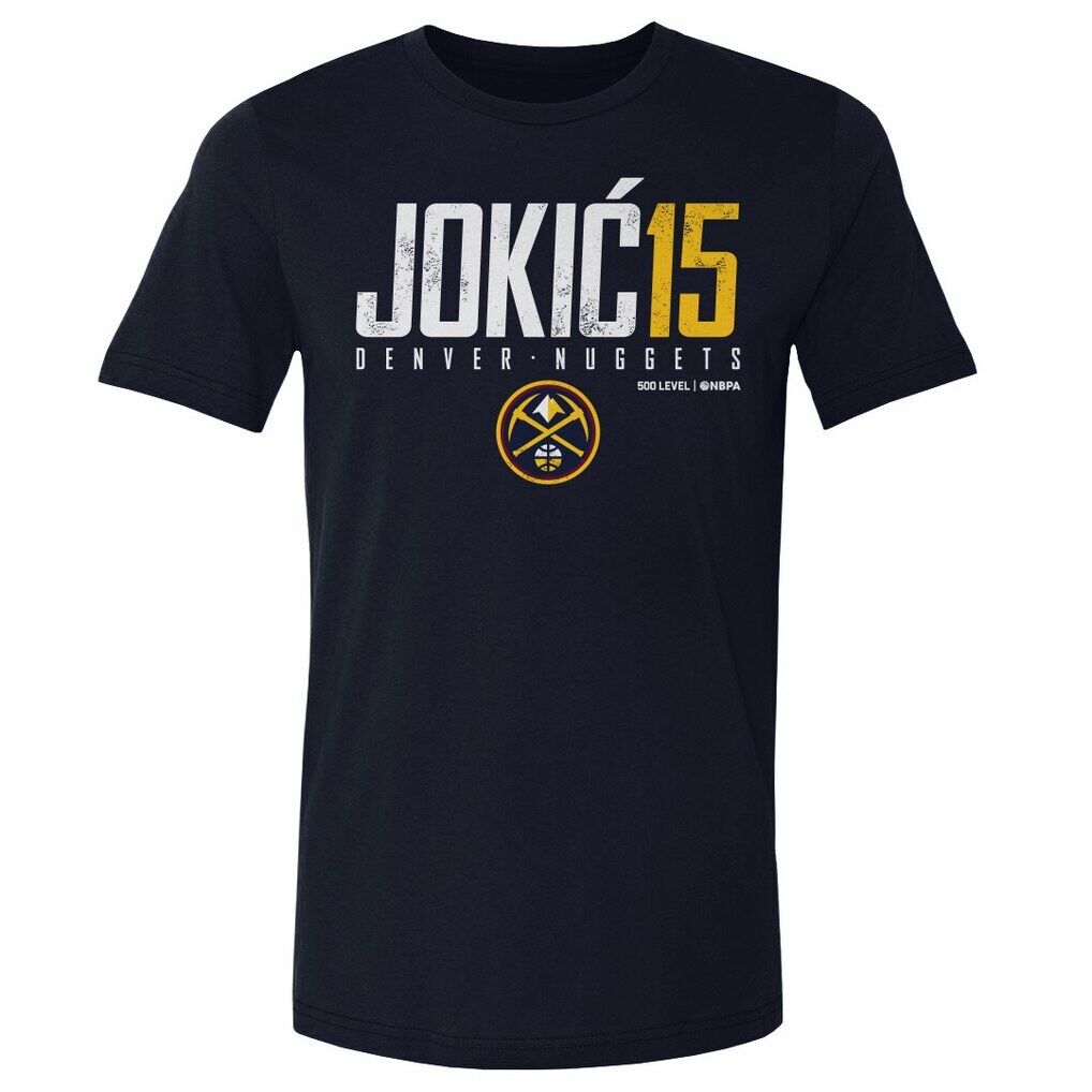 Nikola Jokić Denver Nuggets 500 Level Elite Player T-Shirt